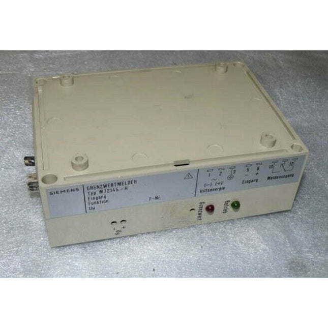 Siemens Grenzwertmelder M 72145-H 1400 / M72145-H1400 - Maranos.de
