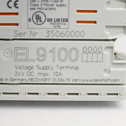 Beckhoff EL9100 Potenzialeinspeiseklemme - Maranos.de