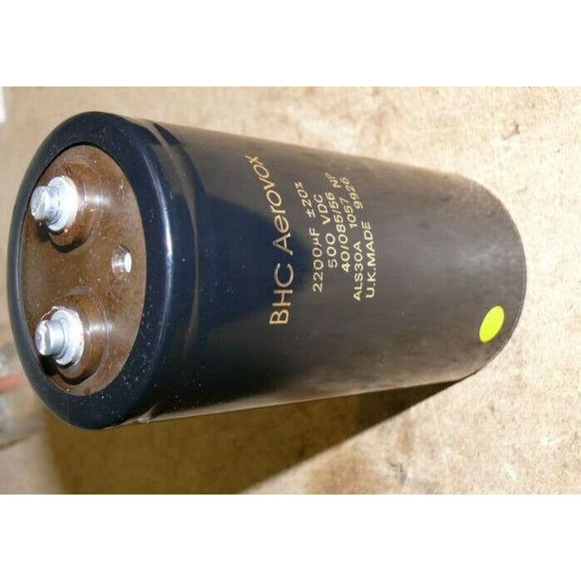BHC Aerovox ELKO 2200 µF 500VDC ALS30A 1075 NP - Maranos.de