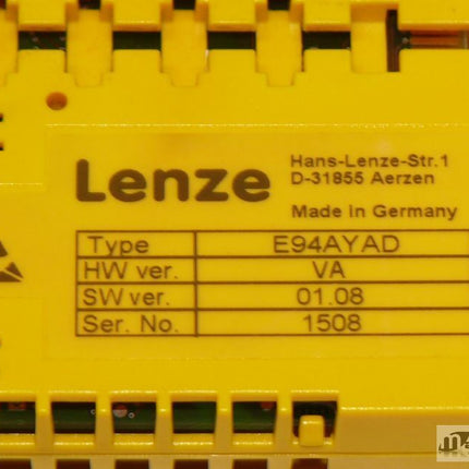 Lenze E94AYAD / HW ver. VA / SW ver. 01.08 Safty Modul - Maranos.de