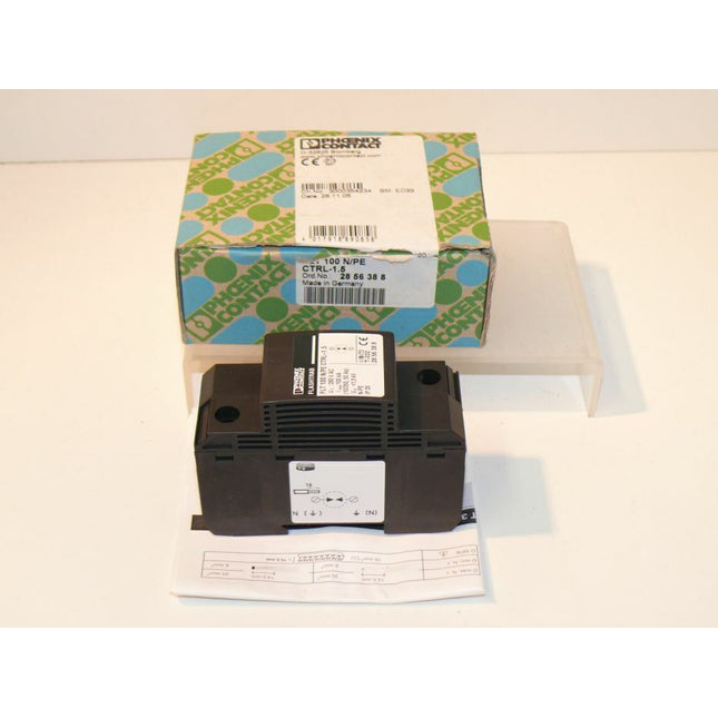 NEU OVP PHOENIX CONTACT Überspannungs FLASHTRAB FLT-100 N/PE CTRL-1,5 / 2858388 - Maranos.de