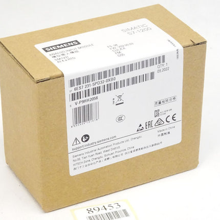 Siemens S7-1200 6ES7231-5PD32-0XB0 / 6ES7231-5PD32-0XB0 / Neu OVP versiegelt - Maranos.de