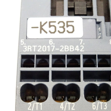 Siemens 3RT2017-2BB42 Leistungsschütz - Maranos.de