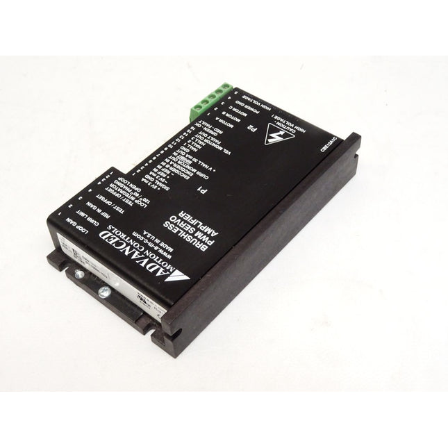 Advanced Motion Controls Brushless PWM Servo Amplifier BE12A6 - Maranos.de