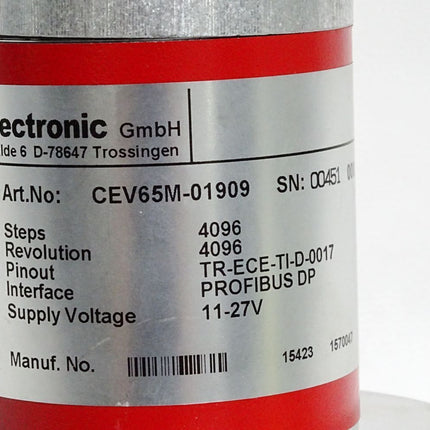 TR Electronic Drehgeber CEV65M CEV65M-01909 / Unbenutzt - Maranos.de