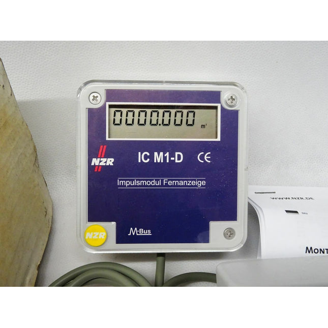 NZR IC-M1-D mit Display M-Bus Impulskonverter 14618 / Neu OVP - Maranos.de