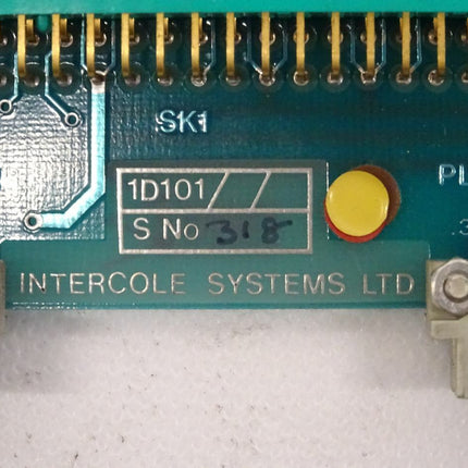 INTERCOLE SYSTEMS LTD 1D101 Ser. No 318 MS 101 SB - Maranos.de