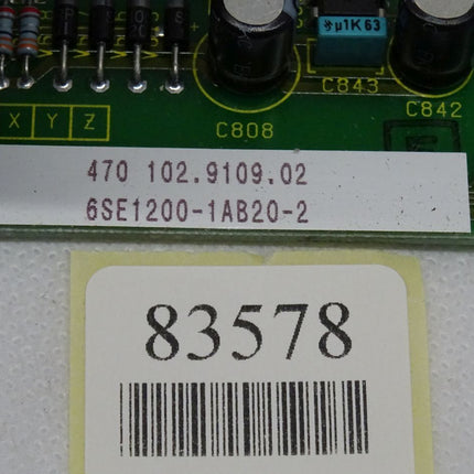 Siemens 6SE1200-1AB20-2 / 6SE 1200-1AB20-2 / Simovert / Neu - Maranos.de