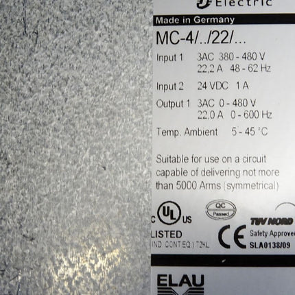 Schneider Elau PAcDrive MC-4 MC-4/11/22/400 E094D8 00.22 VDM01D22AA00 - Maranos.de