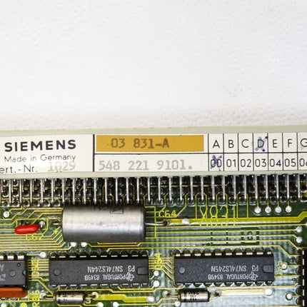 Siemens 03831-A Platine 5482219101.00 E:D - Maranos.de