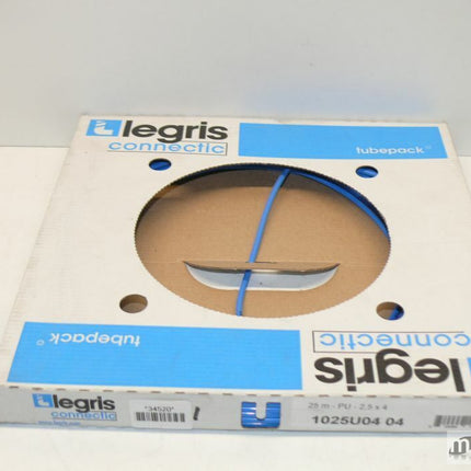 NEU-OVP Legris 1025U04 04 Pneumatikschlauch (Polyurethan) 2.5 mm, 10 bar, 25 m - Maranos.de