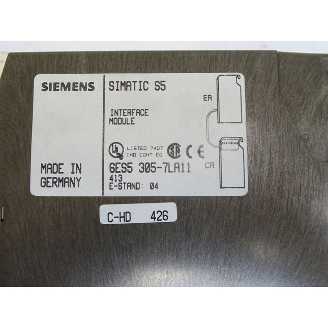Siemens 6ES5305-7LA11 / 6ES5 305-7LA11 / Neuwertig - Maranos.de