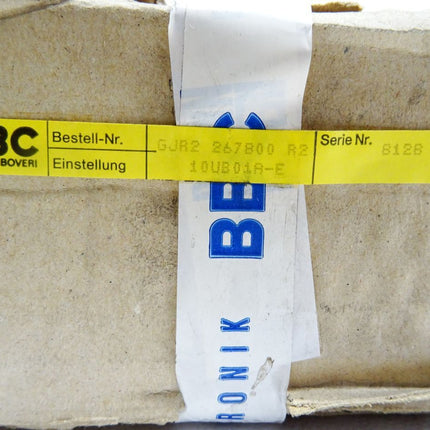 BBC Brown Boveri GJR2 267800 R2 / GJR 2.267.800 R2 / 10UB01 A-E / Neu OVP - Maranos.de