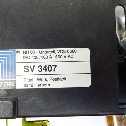 Rittal Unterteil für NH00 Lasttrenner 160A SV3407 / Neuwertig - Maranos.de