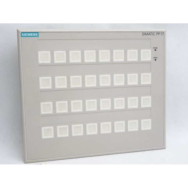 Siemens Front Simatic PP17 Panel 32 Tasten - Maranos.de