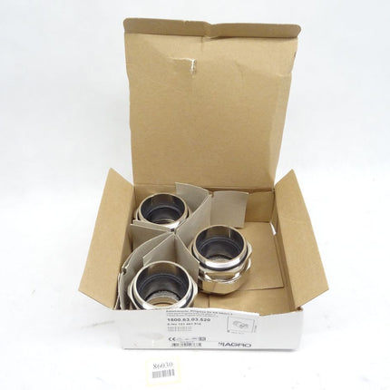 Agro Kabelverschraubung Progress Messing KB M63x1.5 1800.63.03.520 / Inhalt : 3 Stück / Neu OVP - Maranos.de