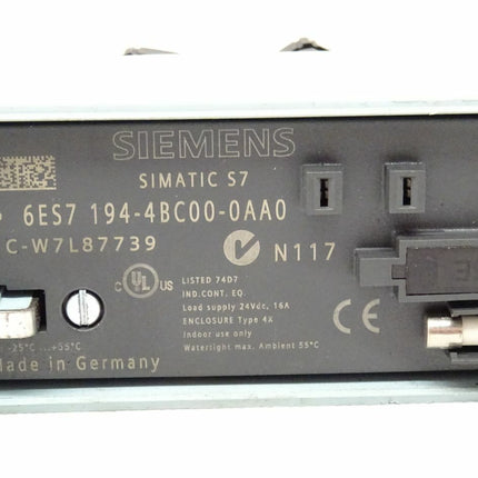 Siemens 6ES7194-4BC00-0AA0 Simatic S7 6ES7 194-4BC00-0AA0 - Maranos.de