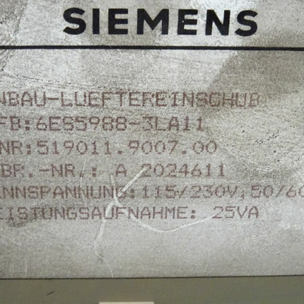 Siemens 6ES5988-3LA11 / 6ES5 988-3LA11 / Stromversorgung - Maranos.de