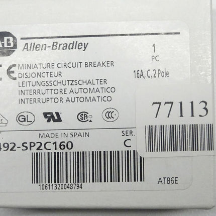 Allen-Bradley 1492-SP2C160 / 1492-SP NEU-OVP - Maranos.de