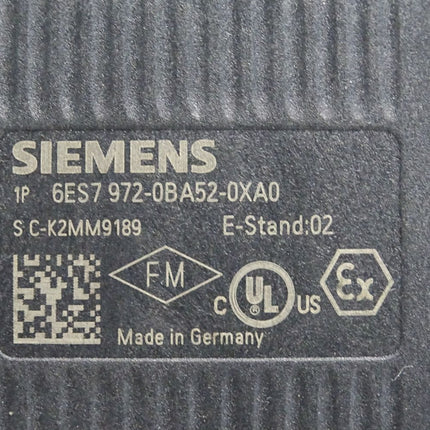 Siemens Anschlussstecker für Profibus 6ES7972-0BA52-0XA0 6ES7 972-0BA52-0XA0 - Maranos.de