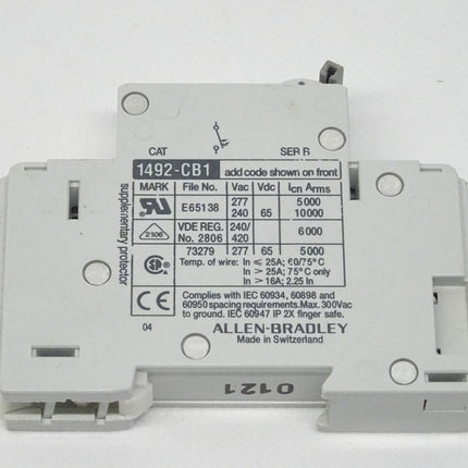 Allen Bradley 1492-CB1G400 Ser. B Schutzschalter 1492CB1G400 / 40A - Maranos.de