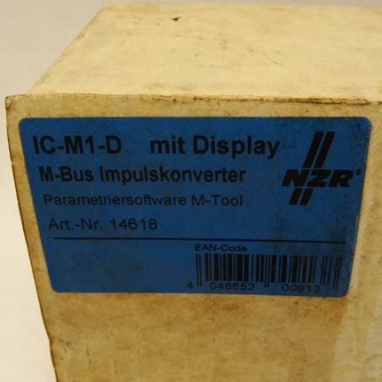 NZR IC-M1-D mit Display M-Bus Impulskonverter 14618 / Neu OVP - Maranos.de
