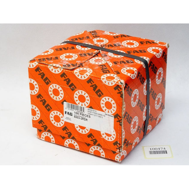 FAG Rillenkugellager 6003-2RSR / Inhalt : 100 Stück / Neu OVP - Maranos.de