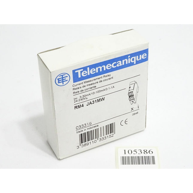 Telemecanique Schneider RM4 JA31MW RM4JA31MW 033315 current measurement relay / Neu OVP - Maranos.de