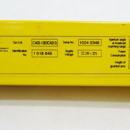 Sick Sicherheitslichtschranke Sender 1018645 C40S-1003CA010 - Maranos.de