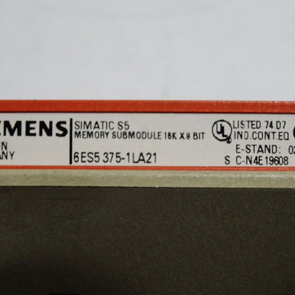 Siemens CPU102 6ES5102-8MA02 6ES5 102-8MA02 Gehäuse gebrochen - Maranos.de