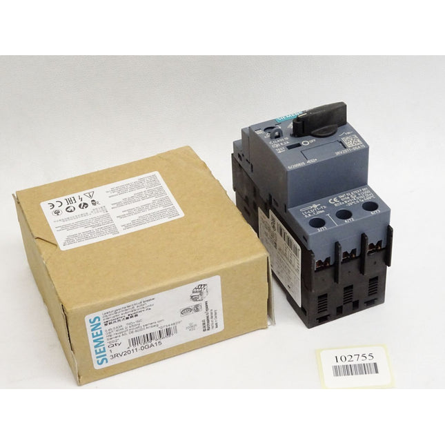 Siemens Leistungsschalter 3RV2011-0GA15 / Neu OVP - Maranos.de
