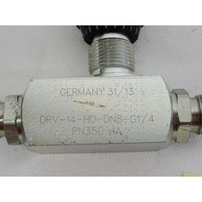 Drosselrückschlagventil DRV-14-HD-DN8-G1/4 / Neu - Maranos.de