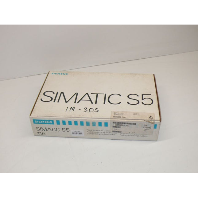 Siemens 6ES5305-7LA11 Interface Module 6ES5 305-7LA11 E:03 NEU-OVP - Maranos.de