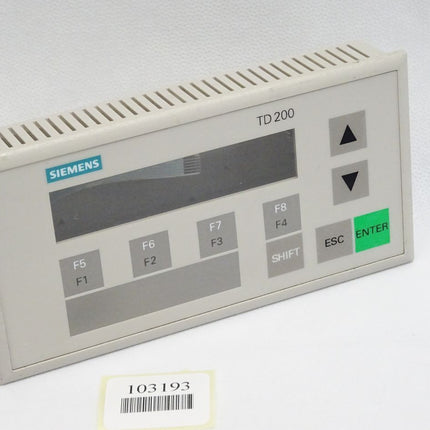 Siemens Front + Backcover TD200 Panel 6ES7272-0AA30-0YA1 - Maranos.de