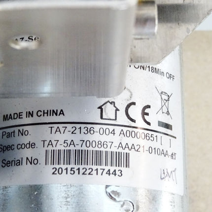 TiMotion TA7-Series TA7-2136-004 A0000651 TA7-5A-700867-AAA21-010AA-4T - Maranos.de