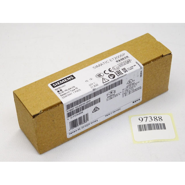 Siemens ET200SP 6ES7193-6BP20-0BF0  6ES7 193-6BP20-0BF0 Neu OVP versiegelt - Maranos.de