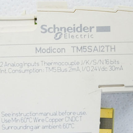 Schneider Electric Modicon TM5SAI2TH Analoges Eingangsmodul - Maranos.de