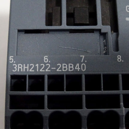 Siemens Hilfsschütz 3RH2122-2BB40 / Unbenutzt - Maranos.de