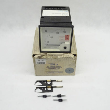 Revalco RIC96 Amperemeter 0-200A 220V neu-OVP - Maranos.de