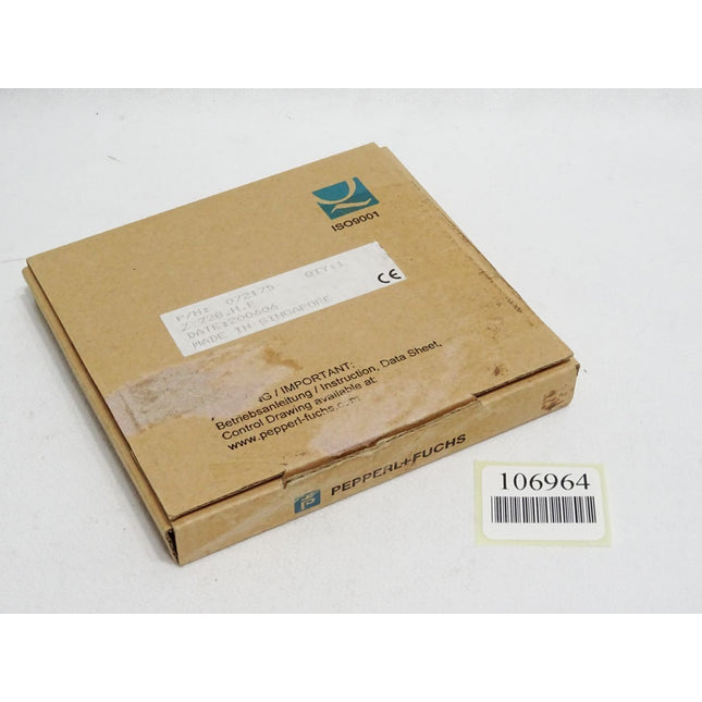 Pepperl+Fuchs 72175 Z728.H.F Zenerbarriere / Neu OVP - Maranos.de