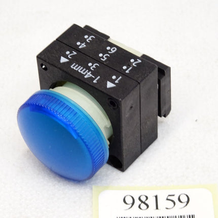 Siemens Drucktaster blau 3SB3001-6AA50 3SB3 001-6AA50 / Neu - Maranos.de