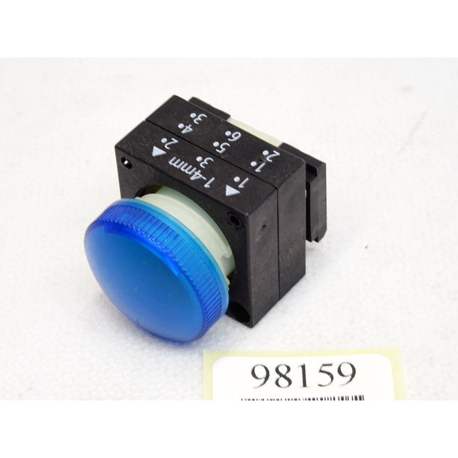 Siemens Drucktaster blau 3SB3001-6AA50 3SB3 001-6AA50 / Neu - Maranos.de