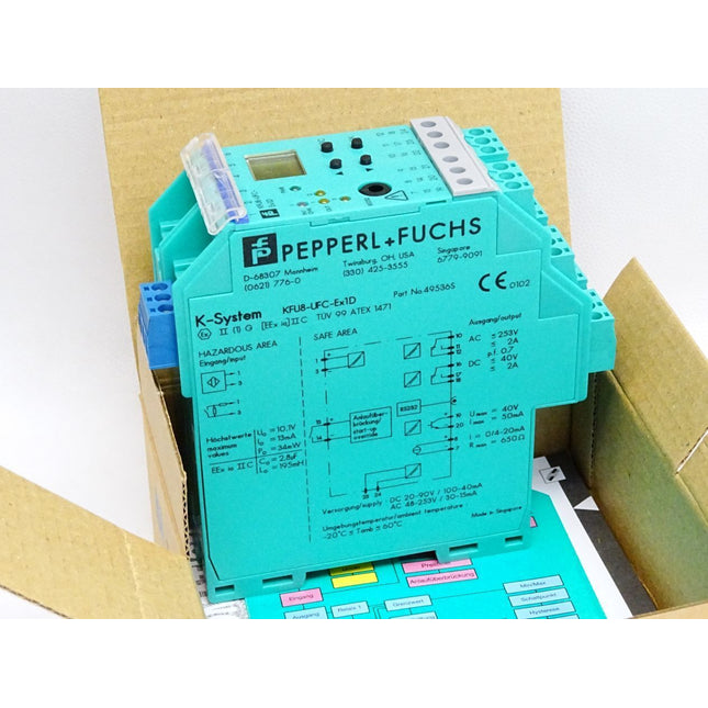 Pepperl+Fuchs K-System Frequenzmessumformer KFU8-UFC-Ex1.D 49536S / Neu OVP - Maranos.de