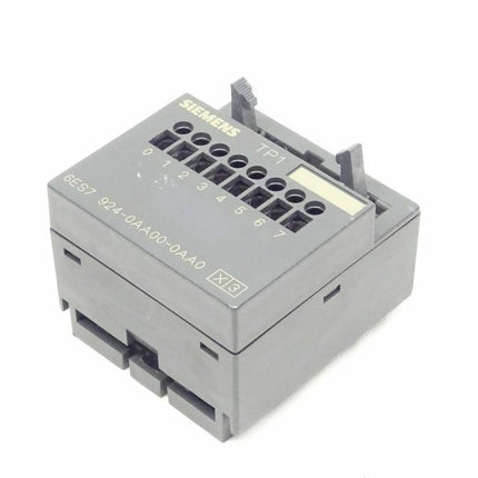 Siemens 6ES7924-0AA00-0AA0 Terminal Block 6ES7 924-0AA00-0AA0 E:02 - Maranos.de