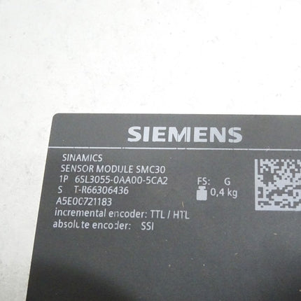 Siemens Sinamics Sensor Module SMC30 6SL3055-0AA00-5CA2 / Neu OVP - Maranos.de