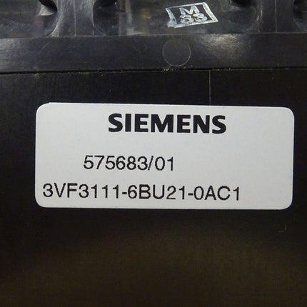 Siemens 3VF3111-6BU21-0AC1 Leistungsschalter 3VF3 111-6BU21-0AC1 Schütz neu-OVP - Maranos.de