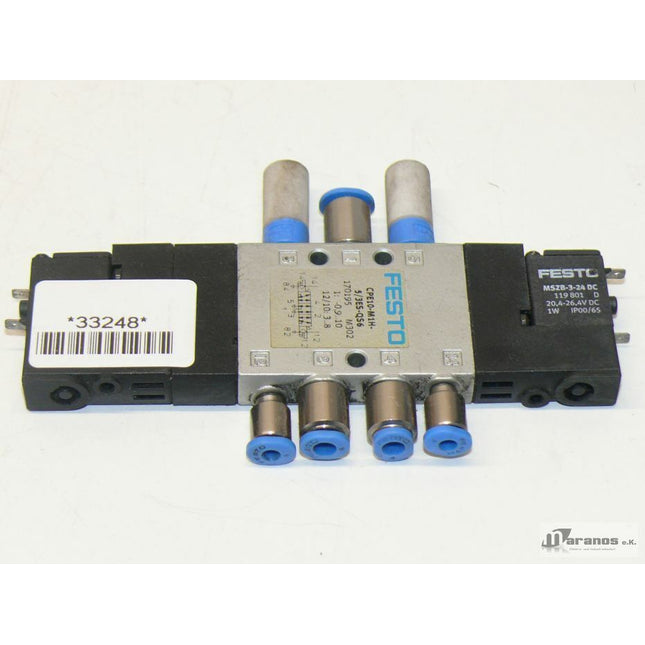 Festo CPE10-M1H-5/ES-QS6 170195 / MSZB-3-24 DC - Maranos.de