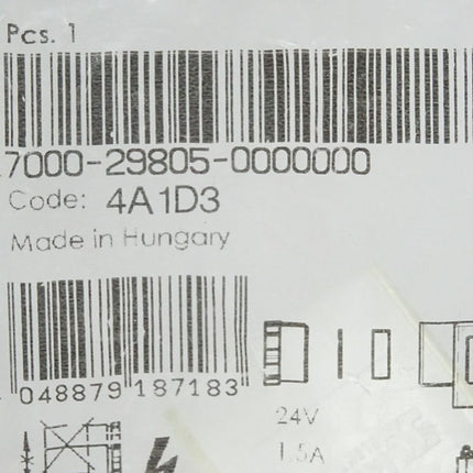 Murr Elektronik Ventilstecker 7000-29805-0000000 / Neu OVP - Maranos.de