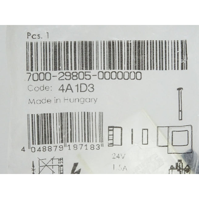 Murr Elektronik Ventilstecker 7000-29805-0000000 / Neu OVP - Maranos.de