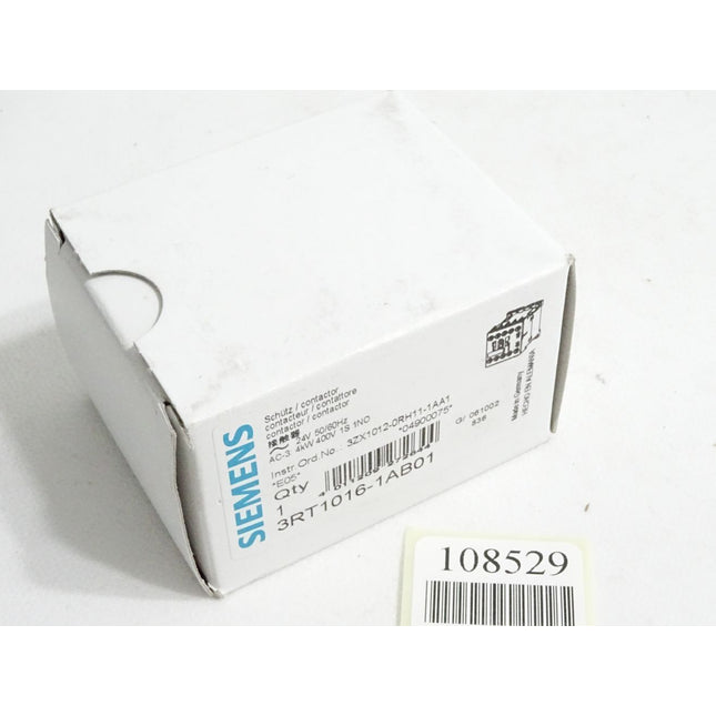 Siemens Schütz 3RT1016-1AB01 / Neu OVP - Maranos.de